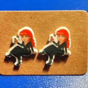 Rowena Supernatural Acrylic Stud Earrings